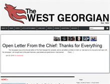 Tablet Screenshot of media.thewestgeorgian.com